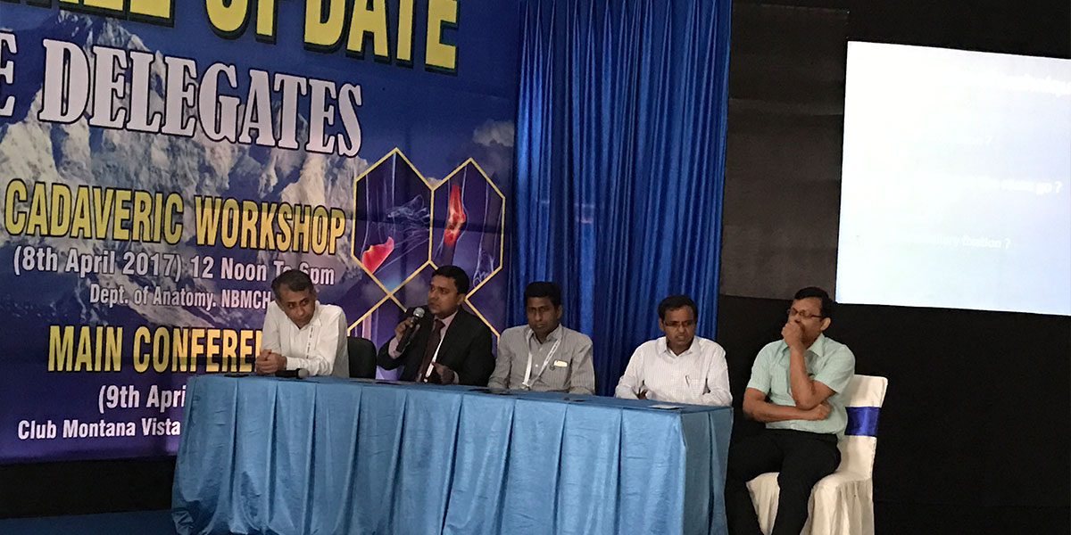 Panellist at Foot and Ankle update 2017