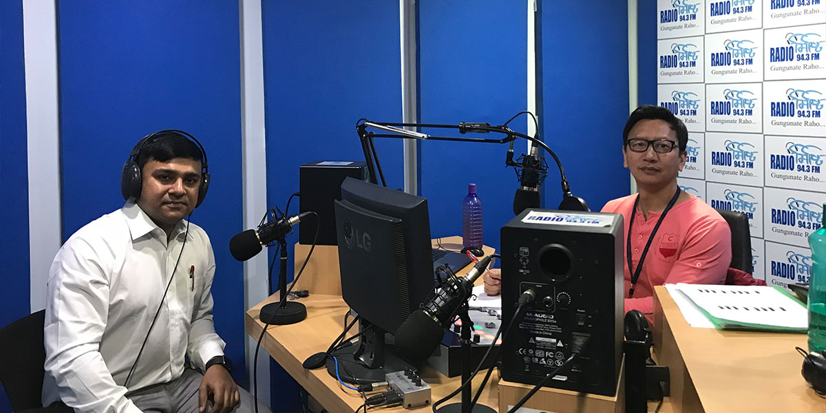 Patient awareness on Osteoarthritis at Radio Misti